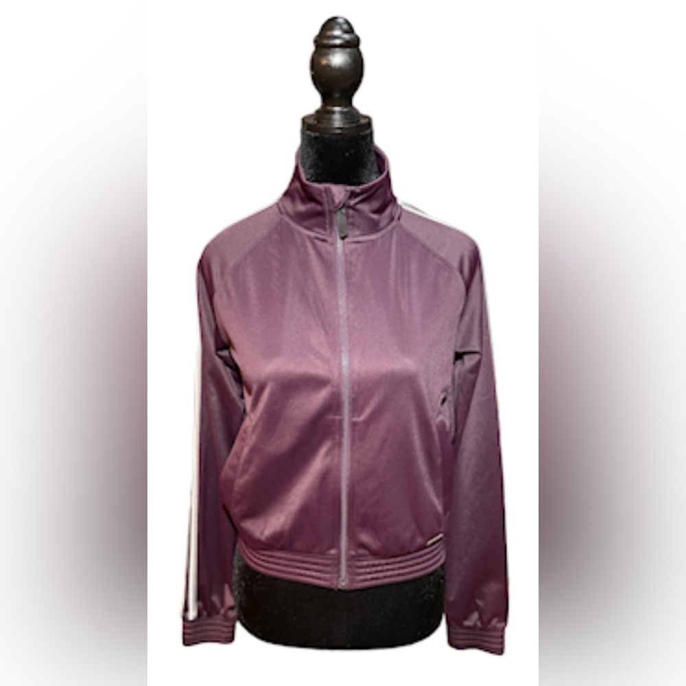 Mondetta: Plum Purple Bomber Jacket - Picture 11 of 16